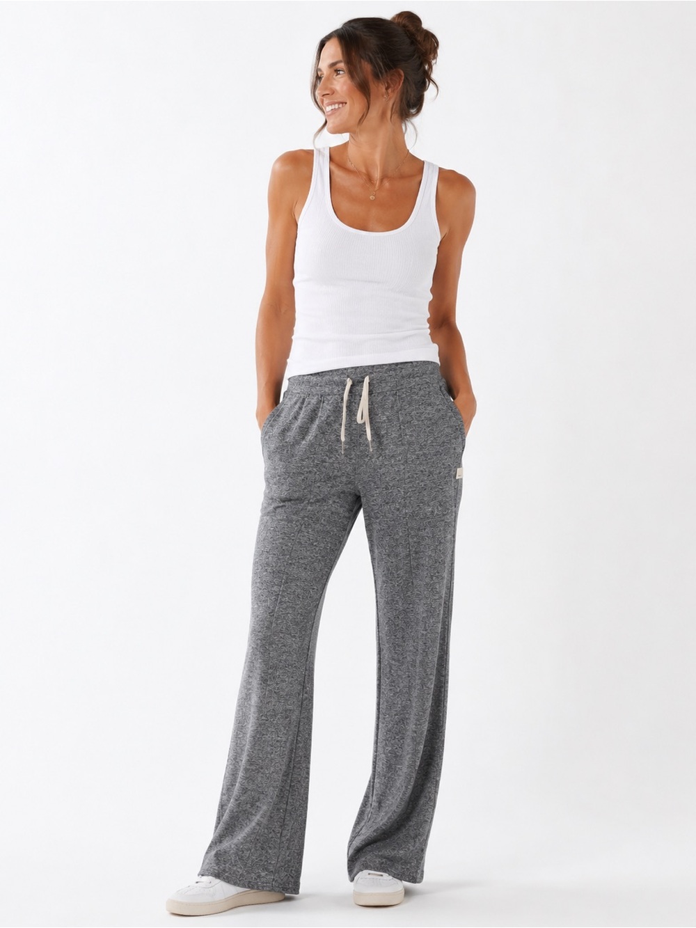 Vuori Halo Wide-Leg Lounge Pants, size XS
